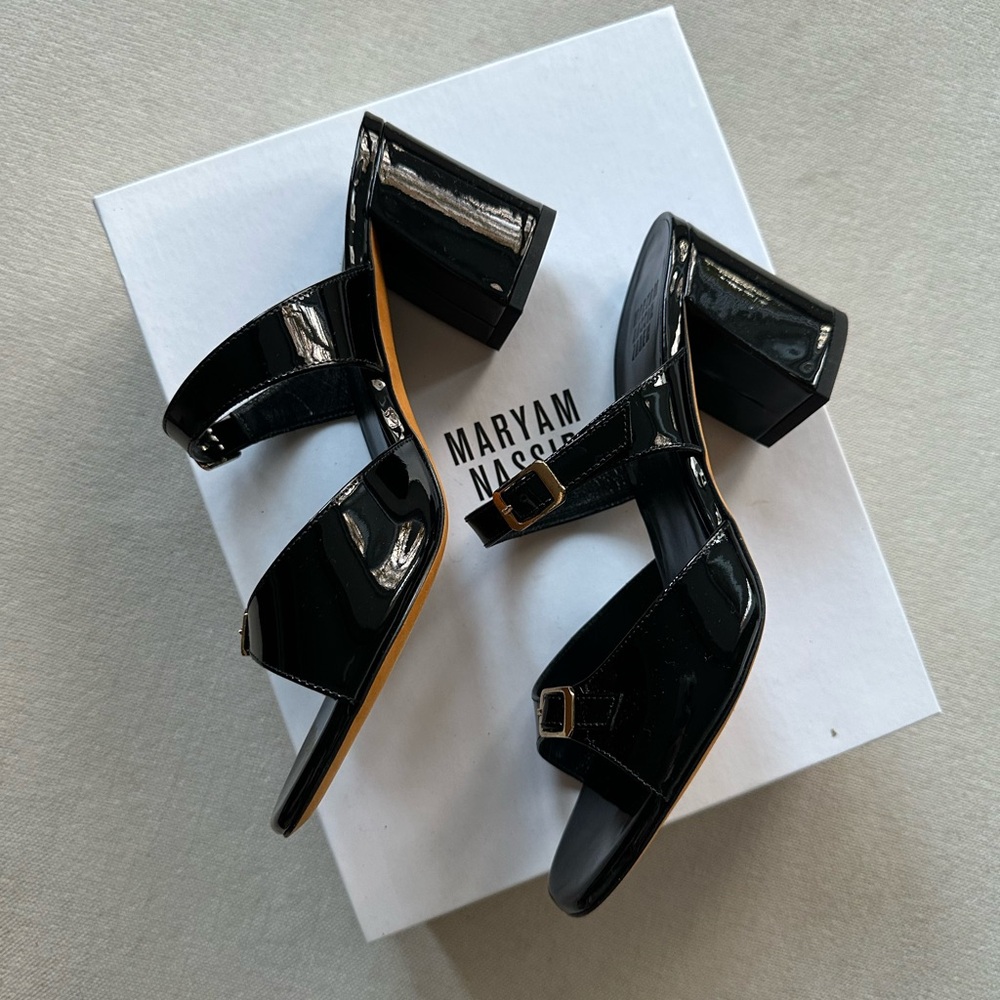 BNIB Maryam Nassir Zadeh Una Sandals - Picture 2 of 7